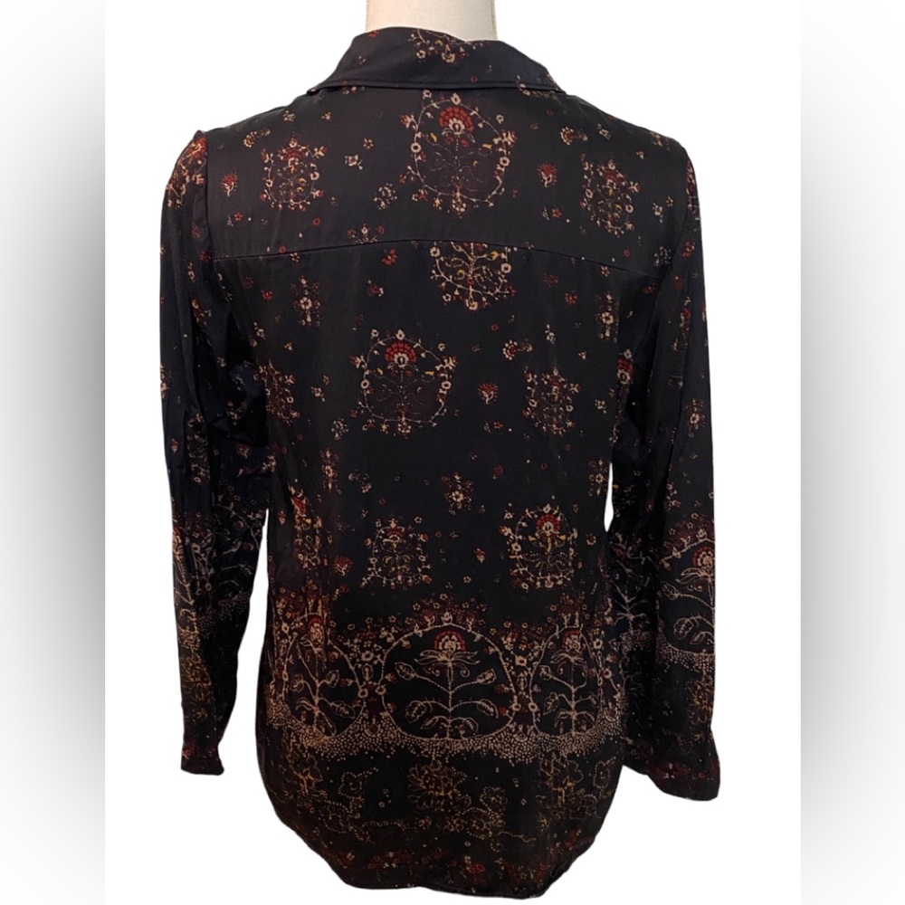Rebecca Taylor gossamer fleur blouse - Picture 3 of 5
